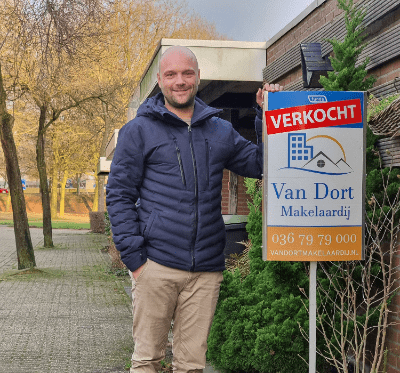 Verkoopbord van Dort Makelaardij wat kun je met waardebepaling huis